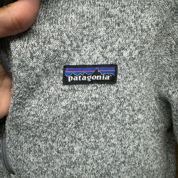 Patagonia Better Sweater 1/4-Zip Fleece, Women's (Grey) - Picture 3 of 6